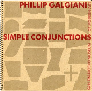 Item #13045 SIMPLE CONJUNCTIONS. Phillip Galgiani