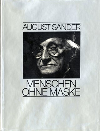 Item #14469 MENSCHEN OHNE MASKE. August Sander