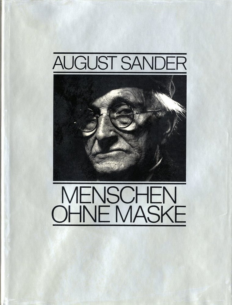 Item #14469 MENSCHEN OHNE MASKE. August Sander.