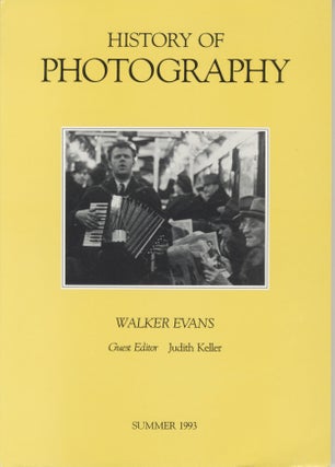 HISTORY OF PHOTOGRAPHY: AN INTERNATIONAL QUARTERLY.