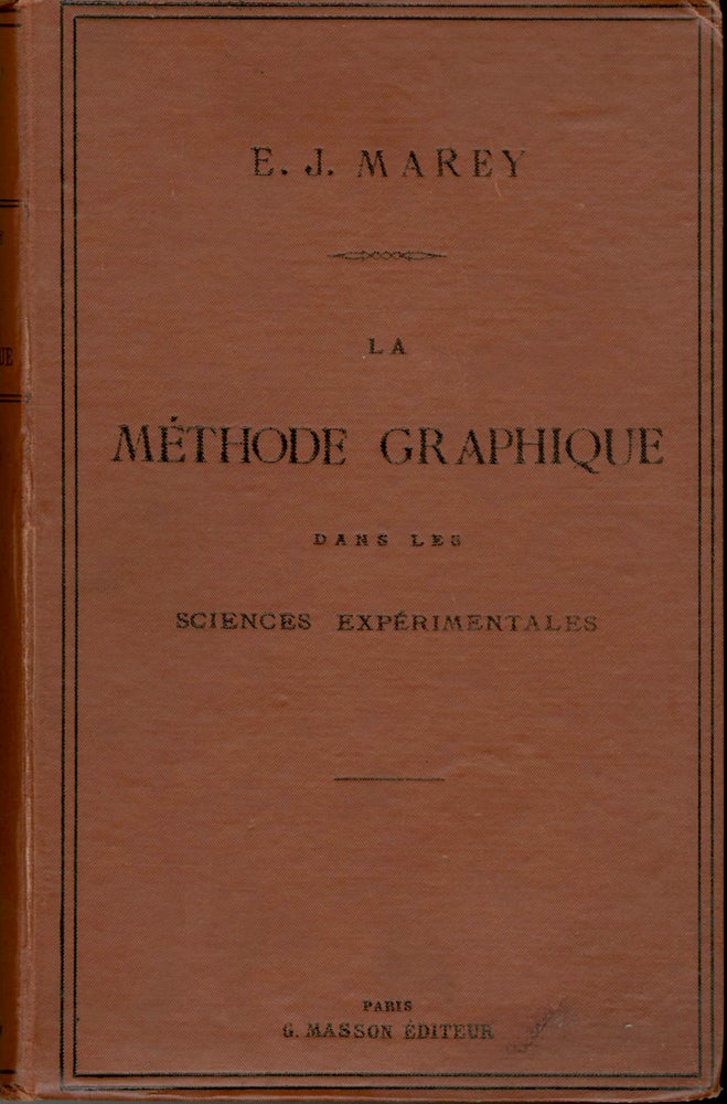 Item #26352 LA MÉTHODE GRAPHIQUE DANS LES SCIENCES EXPÉRIMENTALES. [FIRST AND SECOND EDITIONS]. Étienne-Jules Marey.