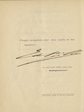 PHOTOGRAPHIE. &Eacute;PREUVES POSITIVES NACR&Eacute;ES, PROC&Eacute;D&Eacute; D&Eacute;POS&Eacute; &Agrave; L'ACAD&Eacute;MIE DES SCIENCES LE 28 F&Eacute;VRIER 1855, PAR E. DE POILLY. PR&Eacute;C&Eacute;DE DU RAPPORT DE LA SOCI&Eacute;T&Eacute; PHOTOGRAPHIQUE DE BOULOGNE-SUR-MER