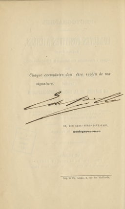 PHOTOGRAPHIE. ÉPREUVES POSITIVES NACRÉES, PROCÉDÉ DÉPOSÉ À L'ACADÉMIE DES SCIENCES LE 28 FÉVRIER 1855, PAR E. DE POILLY. PRÉCÉDE DU RAPPORT DE LA SOCIÉTÉ PHOTOGRAPHIQUE DE BOULOGNE-SUR-MER