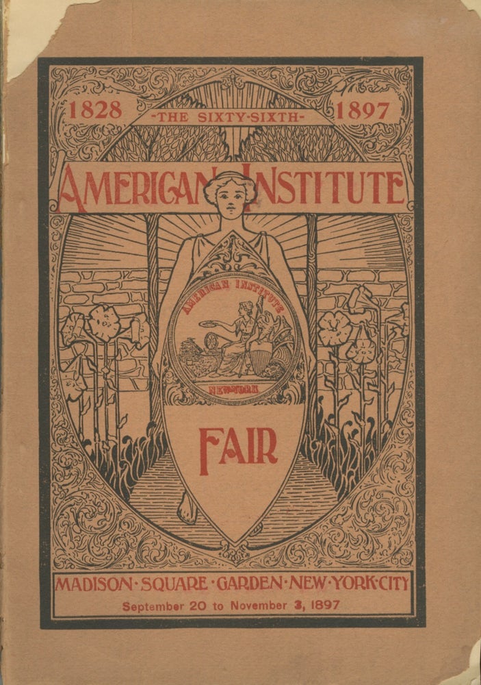 Item #29738 OFFICIAL INDEX OF THE SIXTY-SIXTH AMERICAN INSTITUTE FAIR, MADISON SQUARE GARDEN, NEW YORK, SEPTEMBER 20TH TO NOVEMBER 3D, 1897. TRADE FAIR, American Institute of the City of New York.
