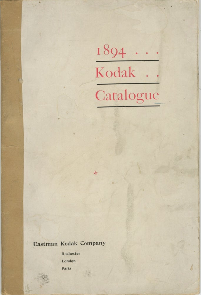Item #29964 KODAKS AND KODETS, 1894. Eastman Kodak Company.