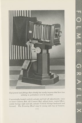 PROFESSIONAL AND COMMERCIAL PHOTOGRAPHIC APPARATUS AND SUNDRIES