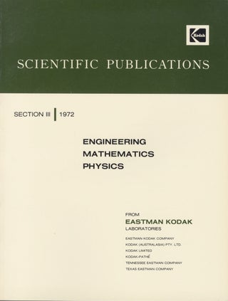 ABRIDGED SCIENTIFIC PUBLICATIONS FROM THE KODAK RESEARCH LABORATORIES