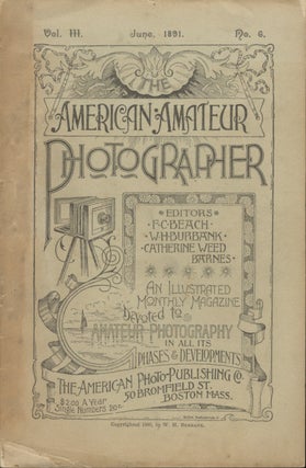 Item #31015 THE AMERICAN AMATEUR PHOTOGRAPHER: A MONTHLY REVIEW OF AMATEUR PHOTOGRAPHY. F. C....