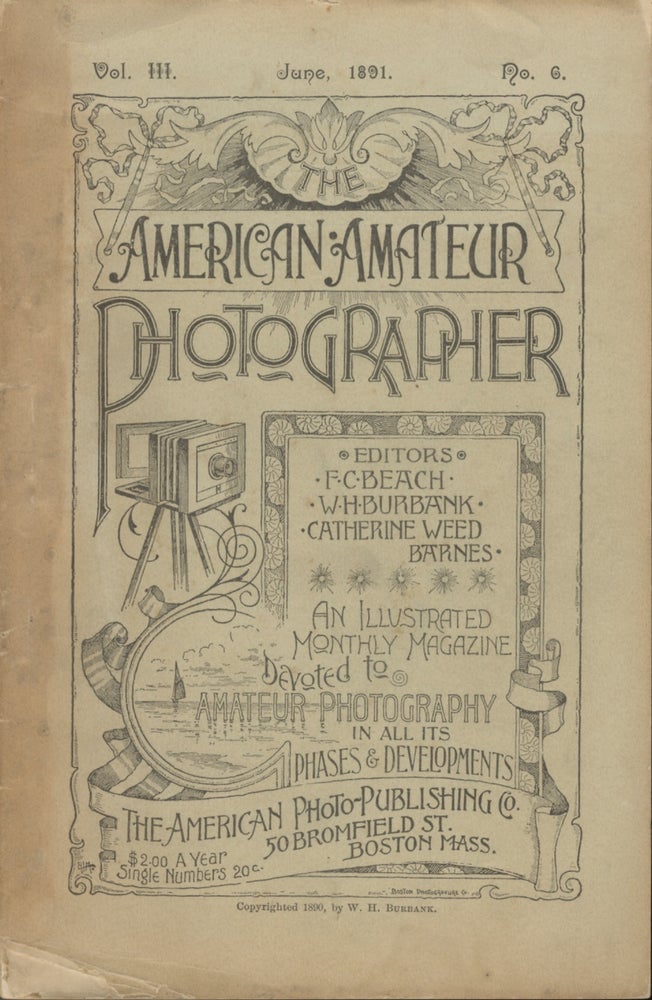 Item #31015 THE AMERICAN AMATEUR PHOTOGRAPHER: A MONTHLY REVIEW OF AMATEUR PHOTOGRAPHY. F. C. Beech, W. H. Burbank, Catherine Weed Barnes.