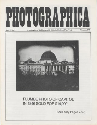NEWS; PHOTOGRAPHICA; PHOTOGRAPHICA/JOURNAL; PHOTOGRAPHICA; IN FOCUS