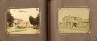 PHOTOGRAPHIC ALBUM FROM AREA AROUND ROCHESTER, BUFFALO, NEW YORK