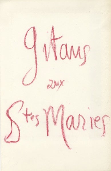 Item #50212 GITANS AUX STES.-MARIES. Lucien Clergue.