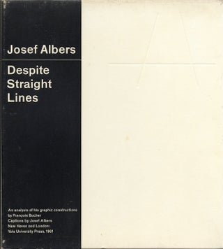 Item #50367 DESPITE STRAIGHT LINES. Josef Albers