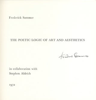 THE POETIC LOGIC OF ART AND AESTHETICS.