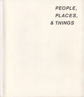 Item #51060 PEOPLE, PLACES, & THINGS. Jim Snitzer