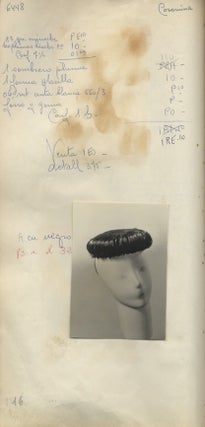MILLINERY SAMPLE BOOK