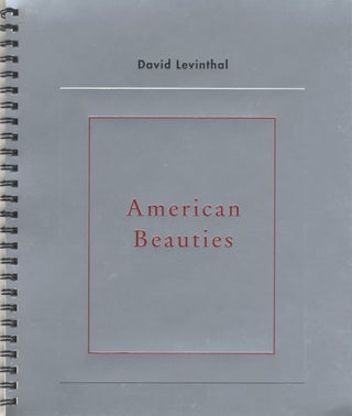 Item #51829 AMERICAN BEAUTIES. David Levinthal