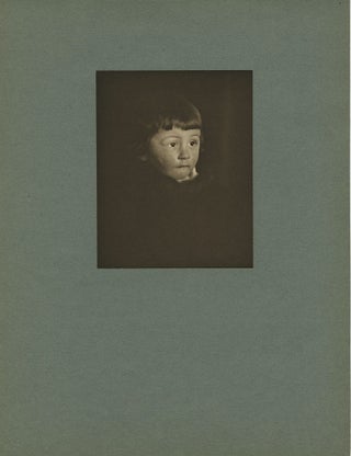 Item #52391 PORTRAIT OF A BOY. Gertrude Käsebier