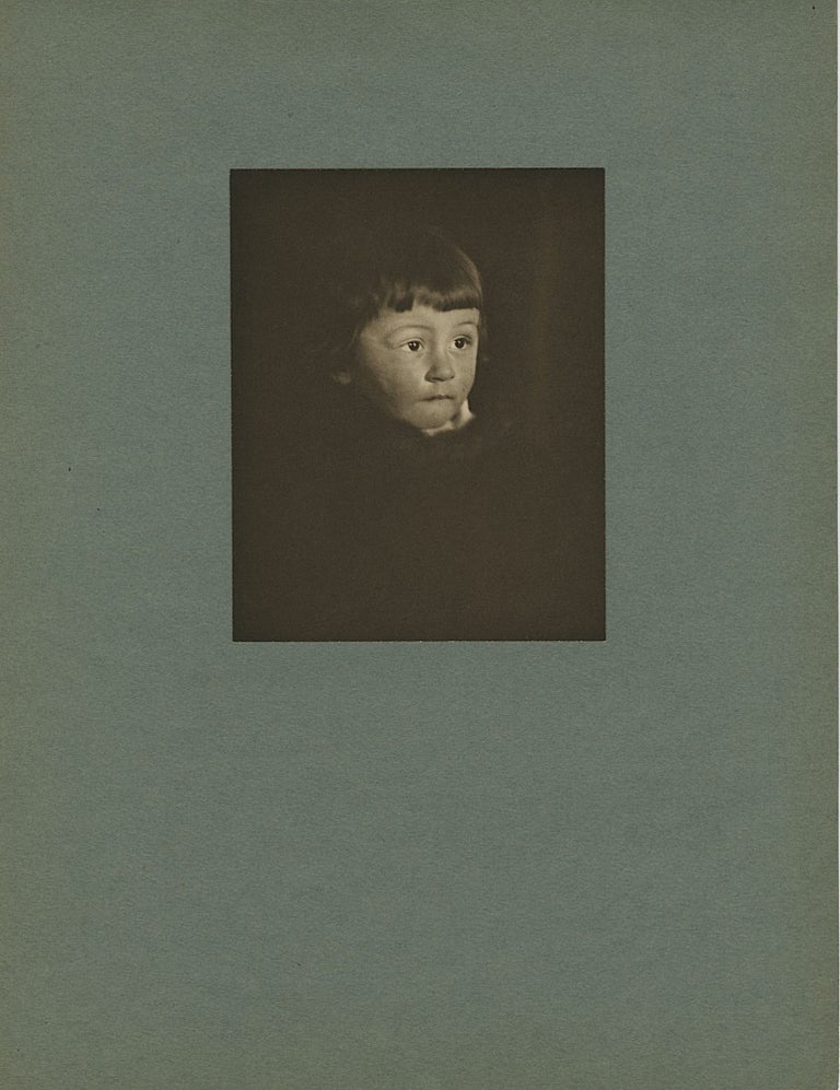 Item #52391 PORTRAIT OF A BOY. Gertrude Käsebier.