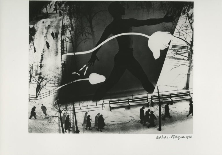 Item #52415 SPRING - ON - MADISON SQUARE, 1938. Barbara Morgan.