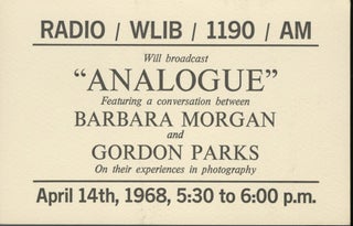 Item #52419 RADIO / WLIB / 1190 / AM WILL BROADCAST "ANALOGUE" FEATURING A CONVERSATION BETWEEN...