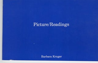 Item #52436 PICTURE / READINGS. Barbara Kruger