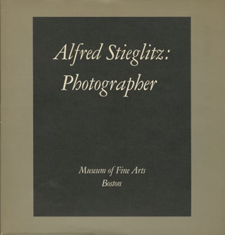 Item #52439 ALFRED STIEGLITZ: PHOTOGRAPHER. STIEGLITZ, Doris Bry
