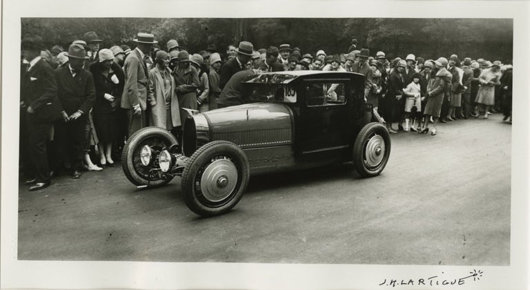 Item #52466 LADIES AT RALLY CHECKPOINT (1927). Jacques Henri Lartigue.