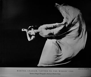 Item #53096 MARTHA GRAHAM, "LETTER TO THE WORLD" 1940. Barbara Morgan