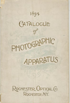 Item #53146 DESCRIPTIVE CATALOGUE AND PRICE LIST OF THE PHOTOGRAPHIC APPARATUS, MANUFACTURED BY...