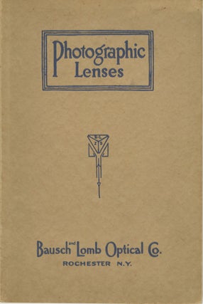 Item #53178 PHOTOGRAPHIC LENSES. Bausch, Lomb Optical Co
