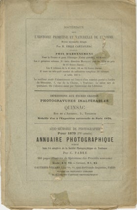 RENSEIGNEMENTS PHOTOGRAPHIQUES