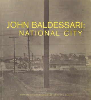 Item #53830 JOHN BALDESSARI:. John Baldessari