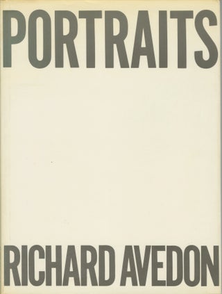 Item #53999 PORTRAITS. Richard Avedon
