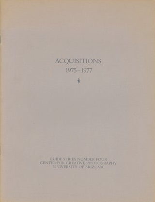 Item #54039 ACQUISITIONS 1975-1977. Sharon Denton, compiler