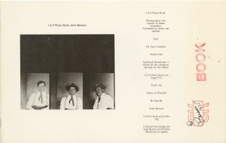 Item #54129 1-2-3 PHOTO BOOK. John Benson