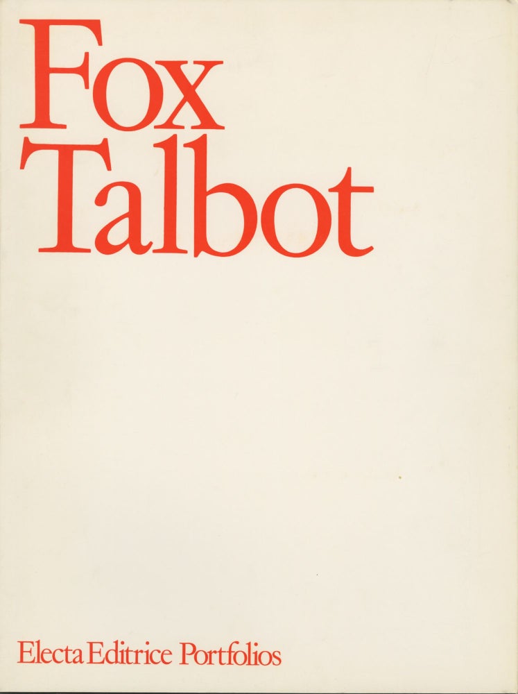 Item #54167 FOX TALBOT. William Henry Fox Talbot.
