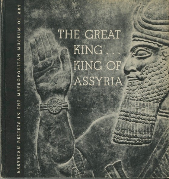 Item #54230 THE GREAT KING OF ASSYRIA:. Charles Sheeler.