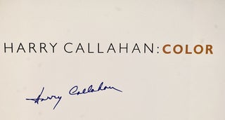 HARRY CALLAHAN: COLOR, 1941-1980.