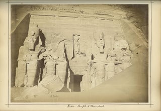 ALBUM OF 27 ALBUMEN PHOTOGRAPHS OF UPPER EGYPT, NUBIA, AND PALESTINE