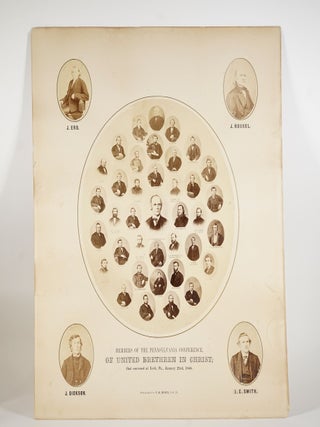 Item #54372 MEMBERS OF THE PENNSYLVANIA CONFERENCE OF UNITED BRETHREN IN CHRIST, THAT CONVENED AT...