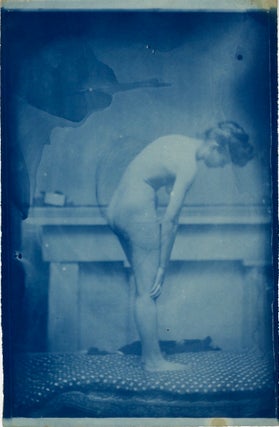 Item #54417 LOT OF CYANOTYPES ATTRIBUTED TO F. H. NOYES, INSTRUCTOR OF DRAWING, SHELBY COLLEGE,...
