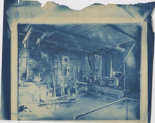 LOT OF CYANOTYPES ATTRIBUTED TO F. H. NOYES, INSTRUCTOR OF DRAWING, SHELBY COLLEGE, CORNELL UNIVERSITY.