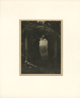 Item #54584 ENTRANCE TO THE GARDEN. Clarence H. White