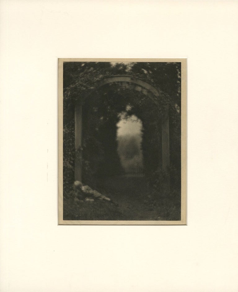Item #54584 ENTRANCE TO THE GARDEN. Clarence H. White.