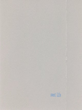 IMAGINE [cover title] SWEET LIFE [caption title]